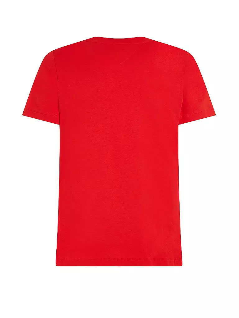 TOMMY HILFIGER | T-Shirt | rot