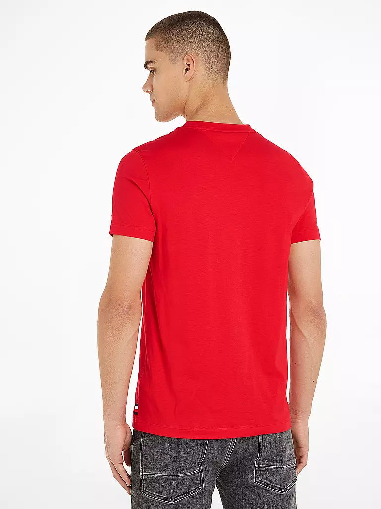TOMMY HILFIGER | T-Shirt | rot