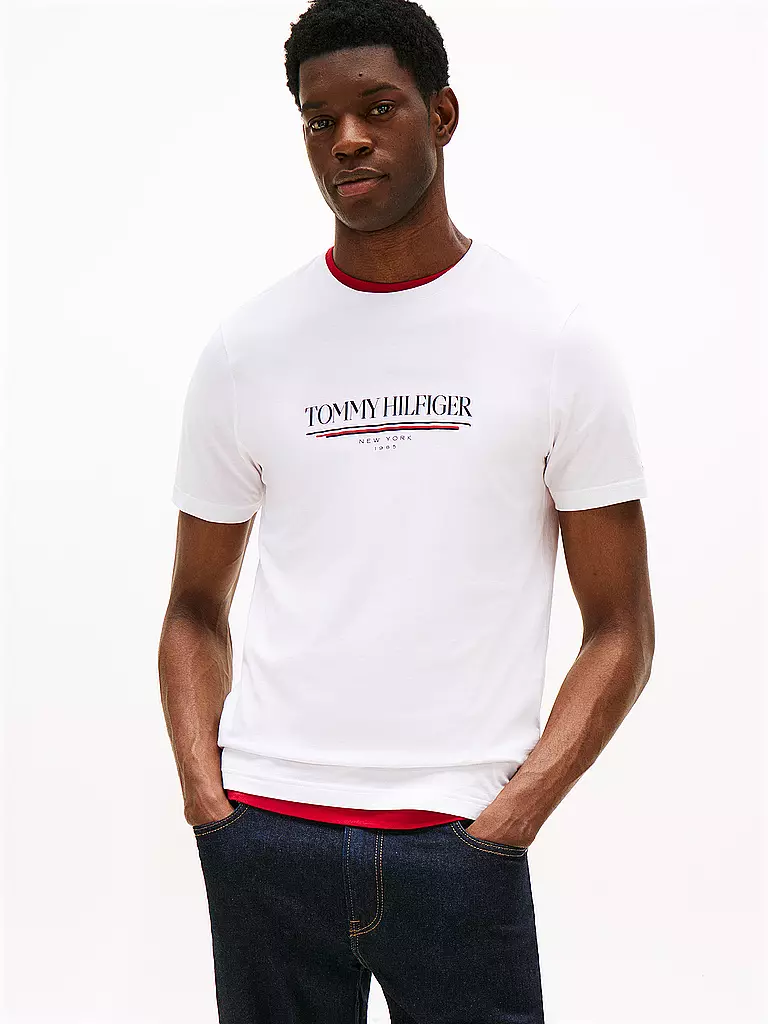 TOMMY HILFIGER | T-Shirt | weiss