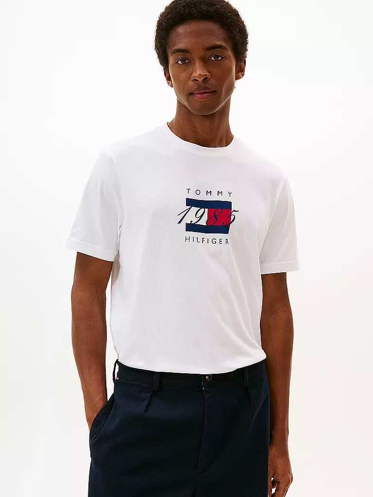 TOMMY HILFIGER | T-Shirt | schwarz