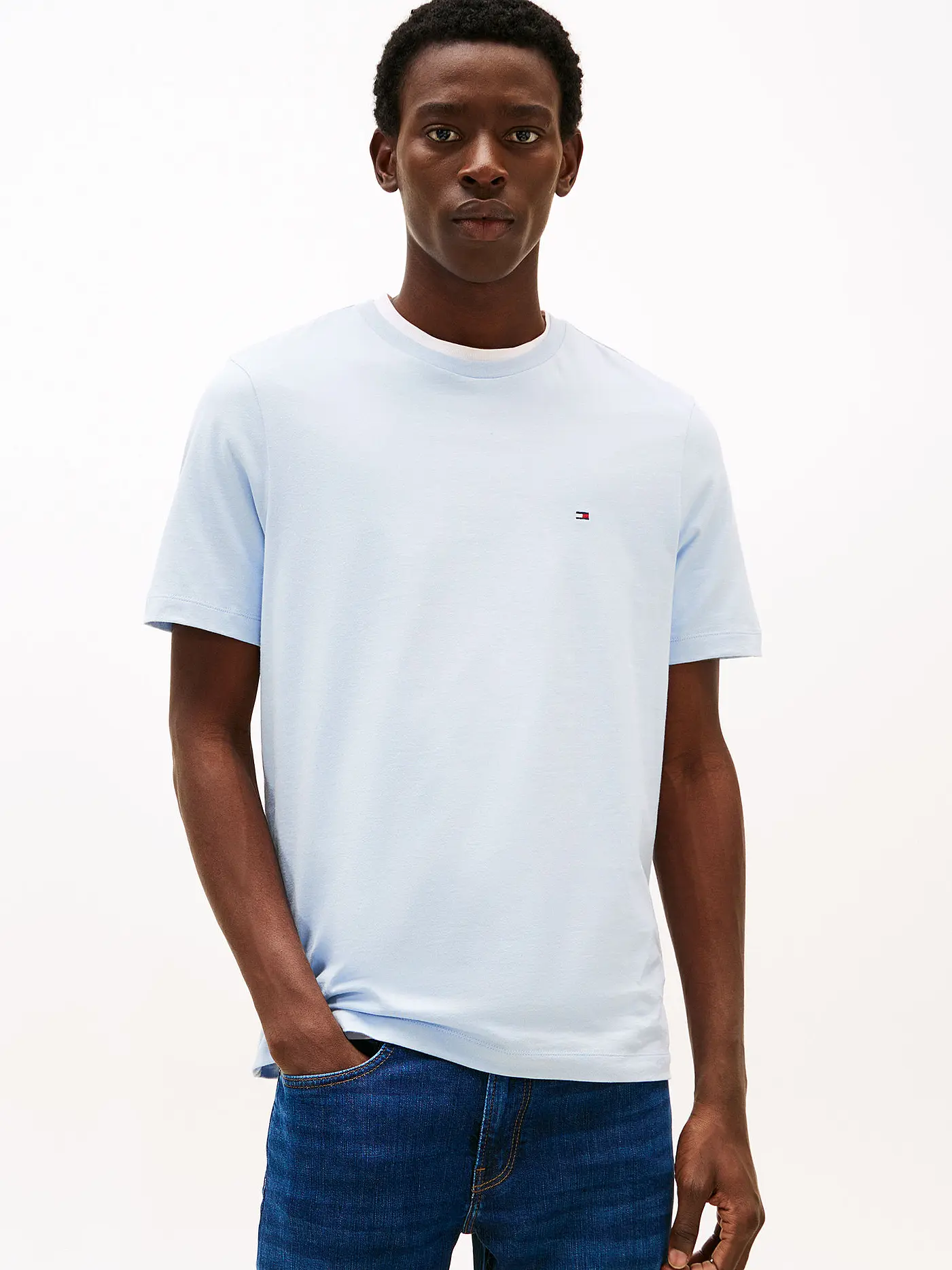 TOMMY HILFIGER | T-Shirt | hellblau