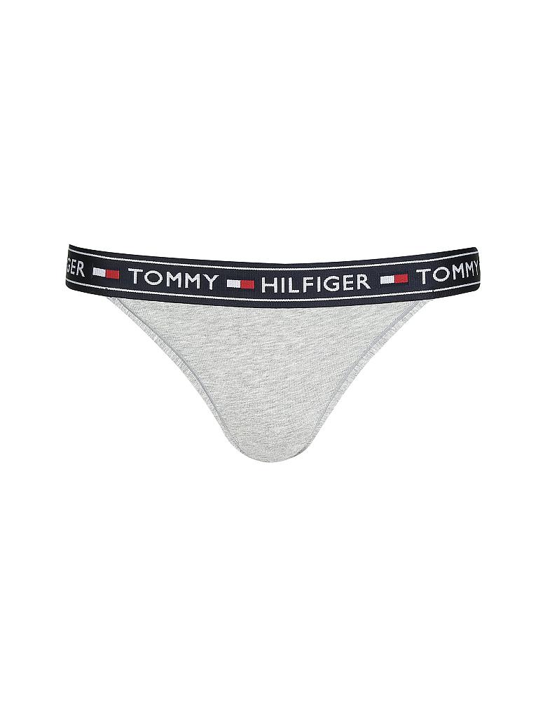 TOMMY HILFIGER | Tanga "Authentic Cotton" (004 Grau) | grau