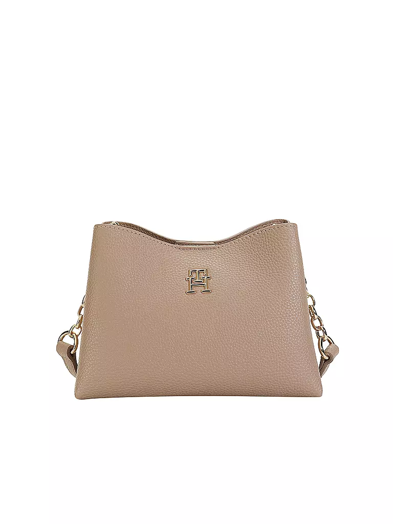 TOMMY HILFIGER | Tasche - Mini Bag TH EMBLEM CROSSOVER | beige