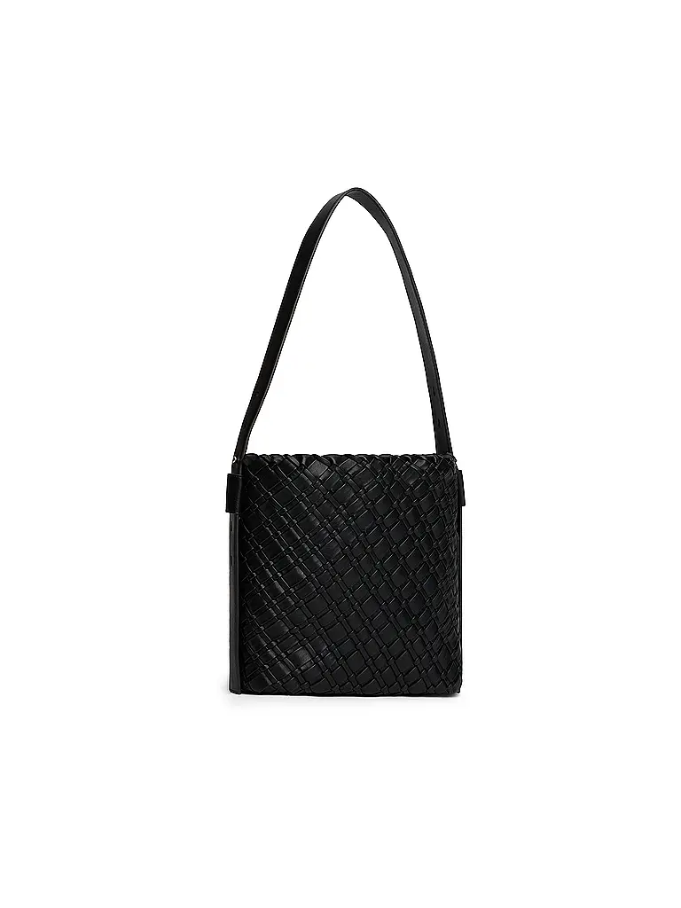 TOMMY HILFIGER | Tasche - Schultertasche TH BRAIDED | Schwarz