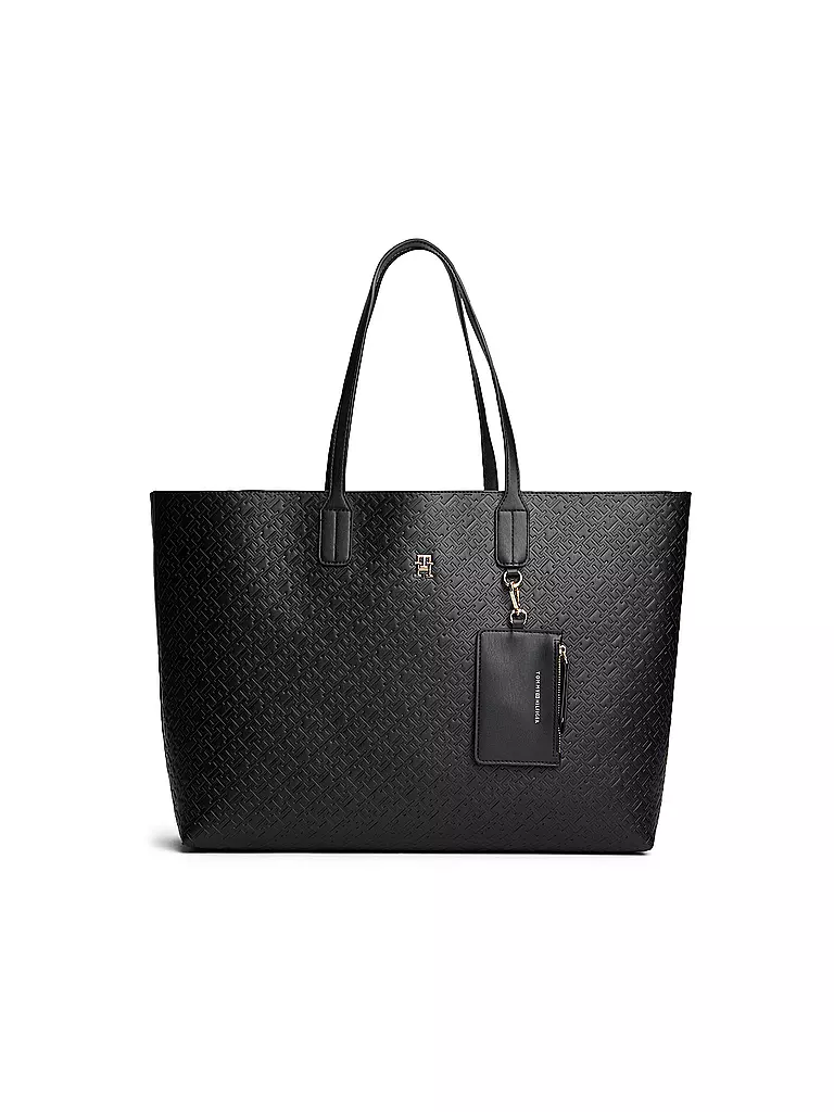 TOMMY HILFIGER | Tasche - Shopper TH ICON | schwarz