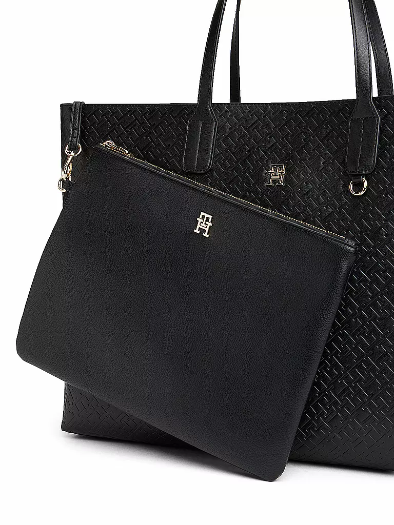 TOMMY HILFIGER | Tasche - Shopper TH ICON | schwarz