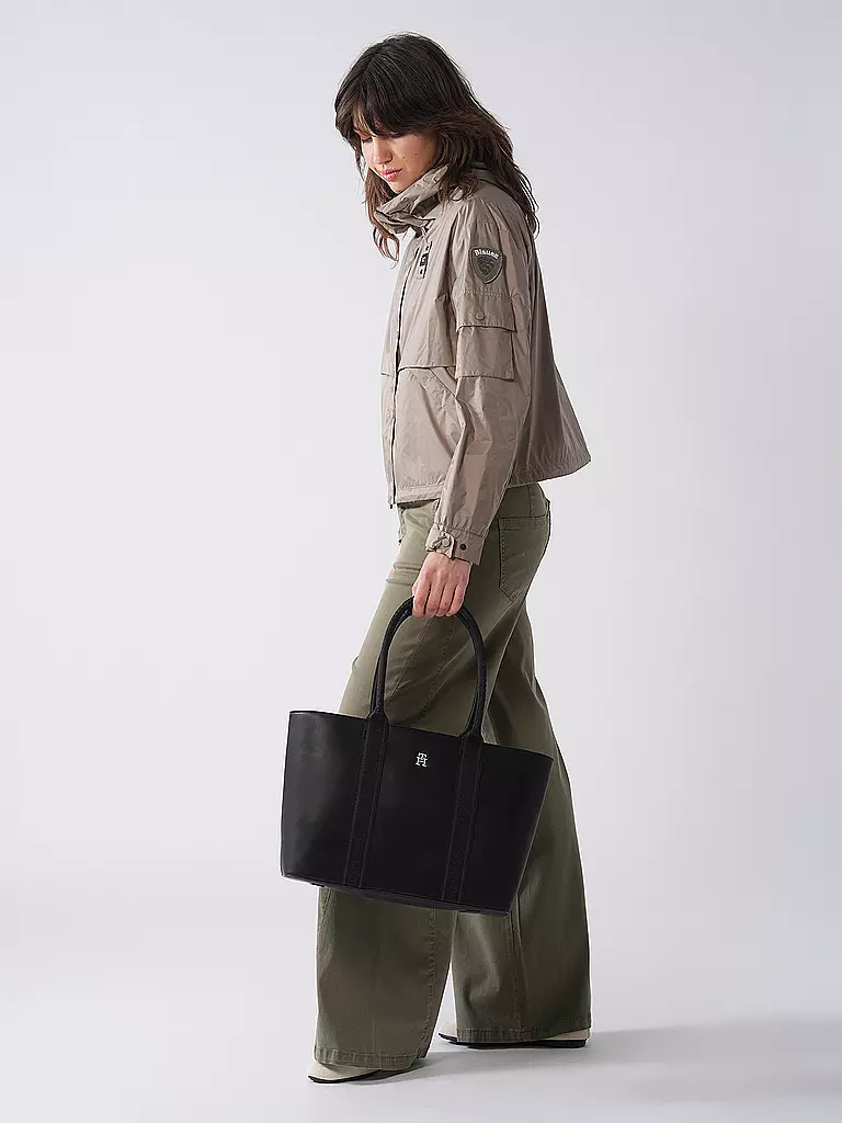 TOMMY HILFIGER | Tasche - Tote Bag TH LOGOTAPE | schwarz