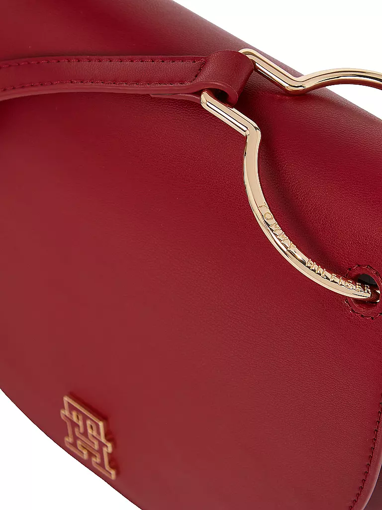 TOMMY HILFIGER | Tasche - Umhängetasche CHIC SADDLE BAG | schwarz