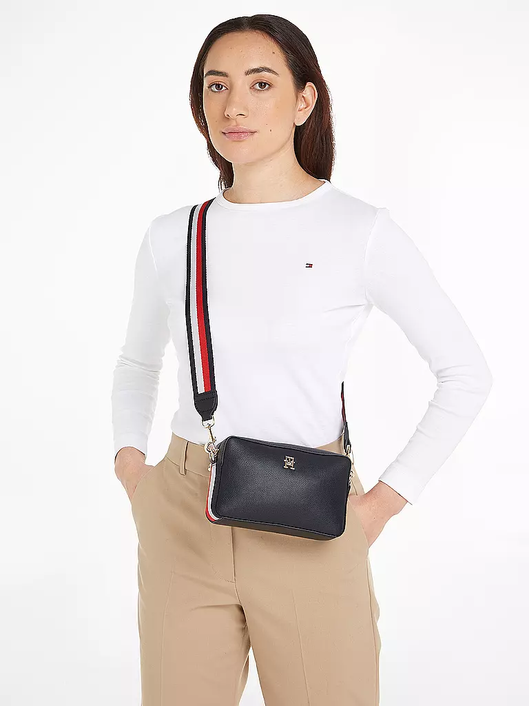 TOMMY HILFIGER | Tasche - Umhängetasche TH ESSENTIAL  | dunkelblau