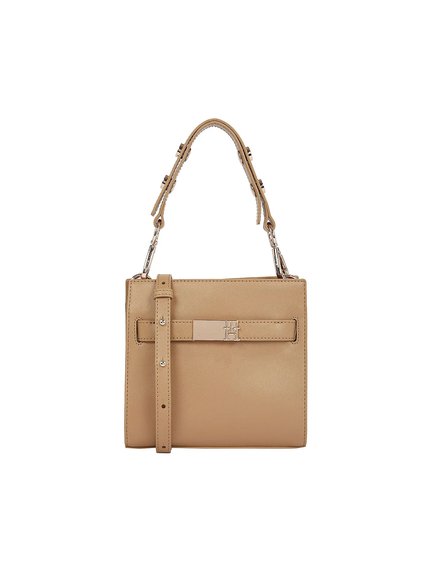 TOMMY HILFIGER | Tasche - Umhängetasche TH HERITAGE  | camel