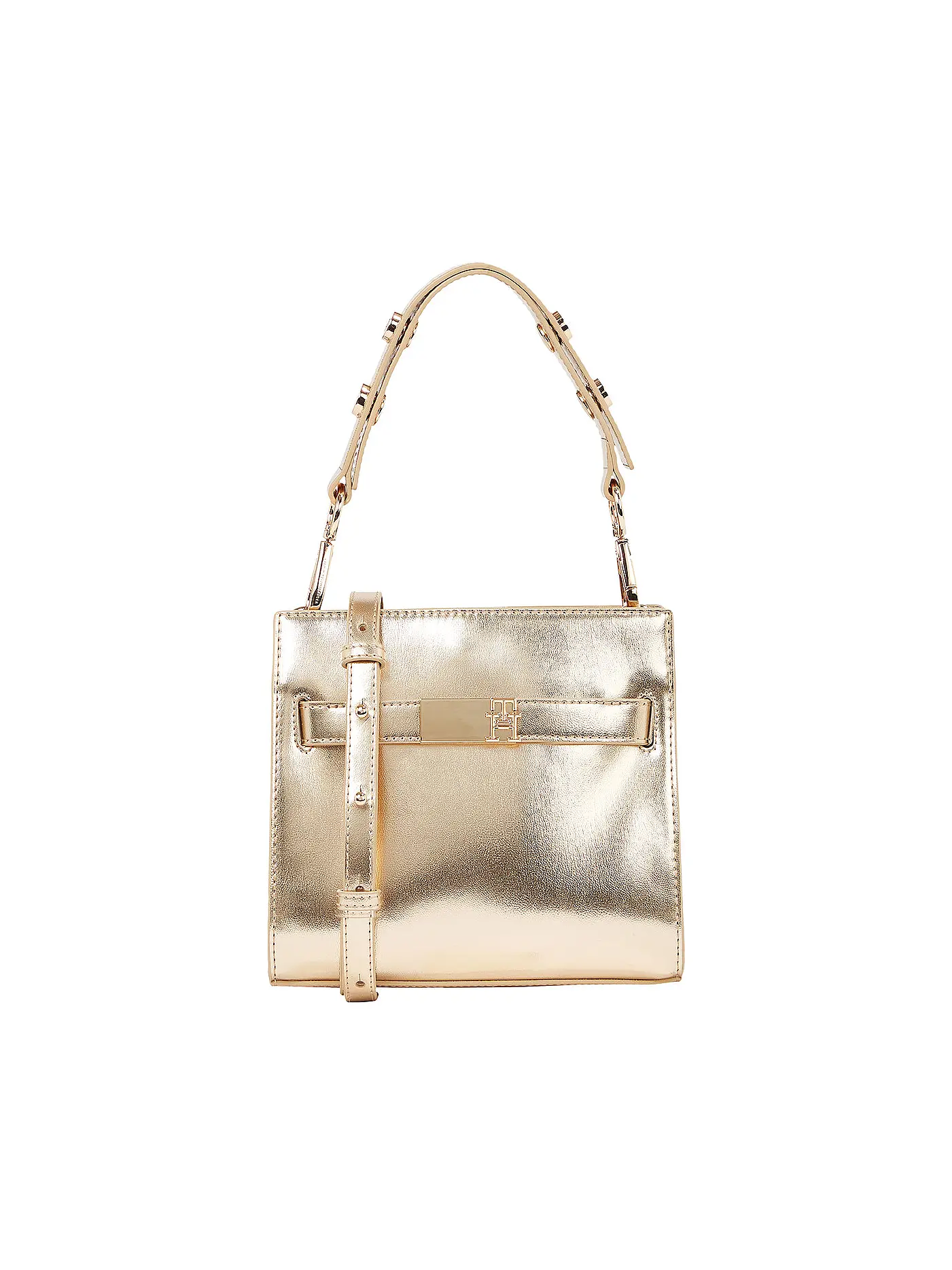 TOMMY HILFIGER | Tasche - Umhängetasche TH HERITAGE MINI | gold