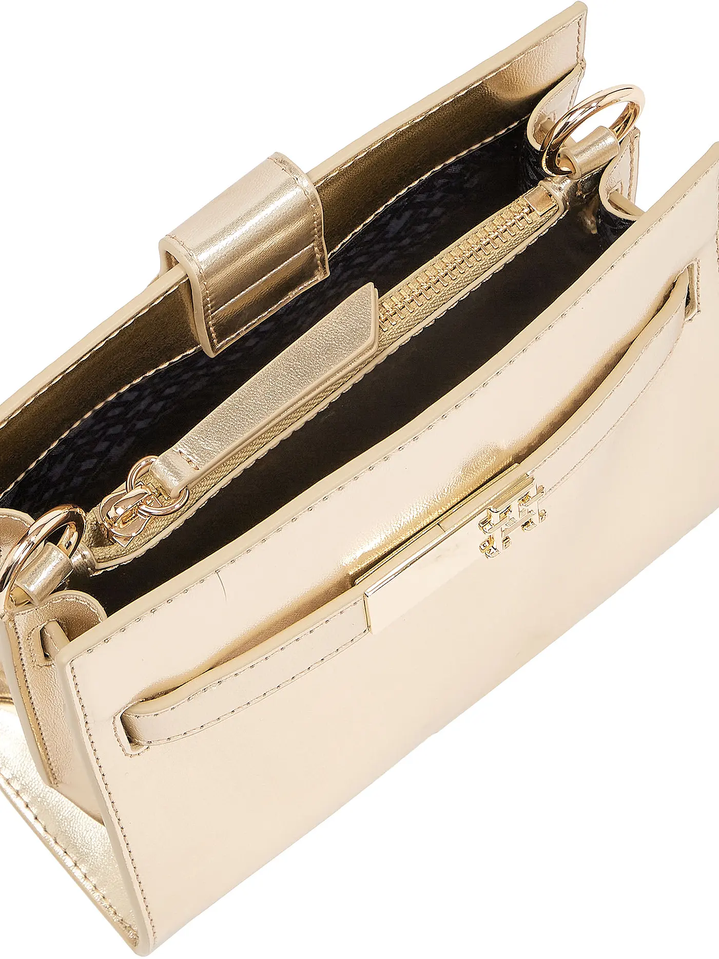 TOMMY HILFIGER | Tasche - Umhängetasche TH HERITAGE MINI | gold