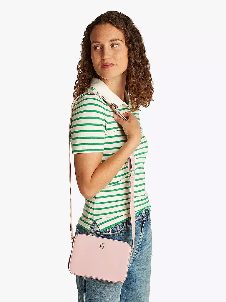 TOMMY HILFIGER | Tasche - Umhängetasche TH LOGOTAPE | rosa