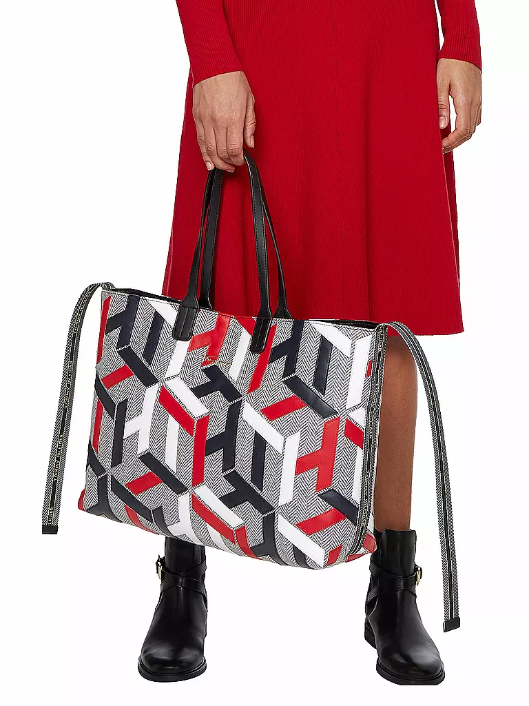 TOMMY HILFIGER | Tasche - Umhängetasche | grau