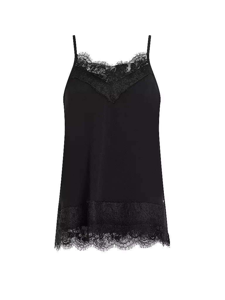 TOMMY HILFIGER | Top | schwarz