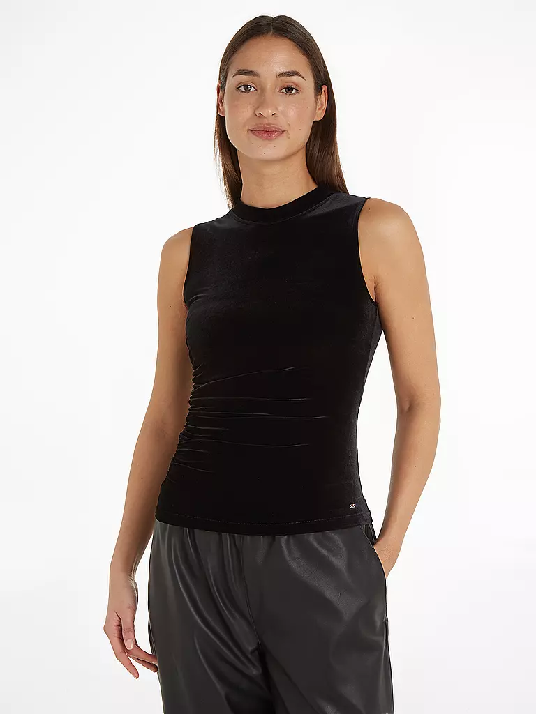 TOMMY HILFIGER | Top | schwarz
