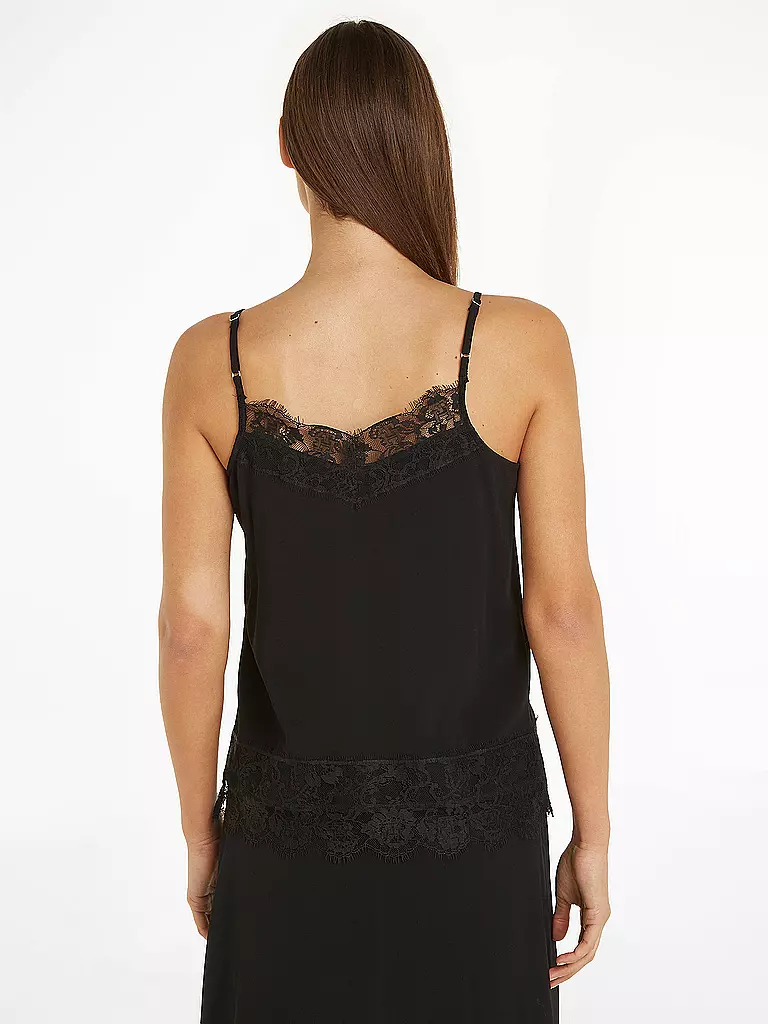 TOMMY HILFIGER | Top | schwarz