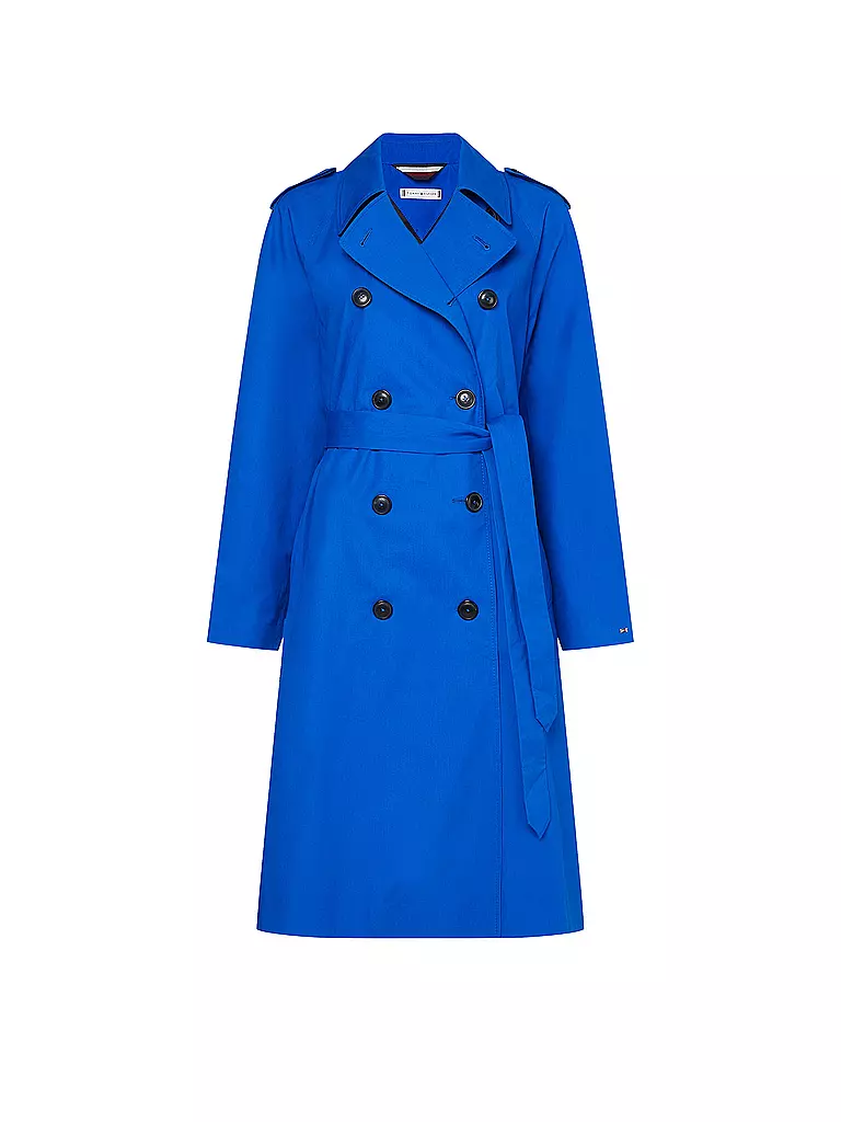 TOMMY HILFIGER | Trenchcoat | blau