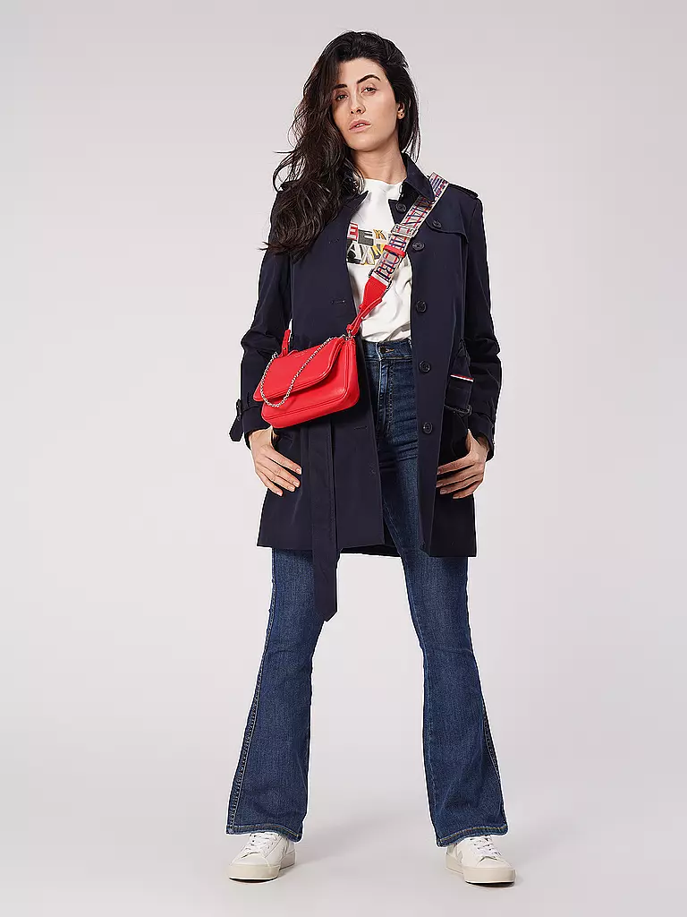 TOMMY HILFIGER | Trenchcoat | dunkelblau