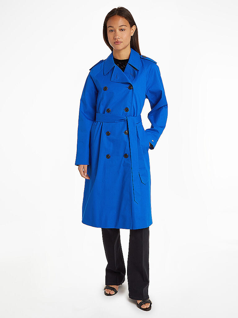 TOMMY HILFIGER | Trenchcoat | blau