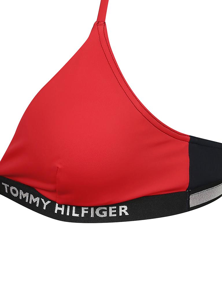 TOMMY HILFIGER | Triangel Bikinioberteil  | rot
