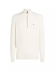 TOMMY HILFIGER | Troyer Pullover  | creme