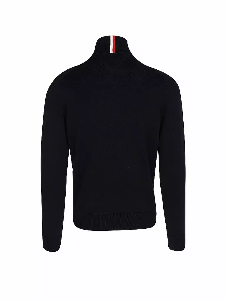 TOMMY HILFIGER | Troyer Pullover | weiss