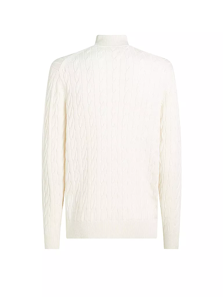 TOMMY HILFIGER | Troyer Pullover | grau