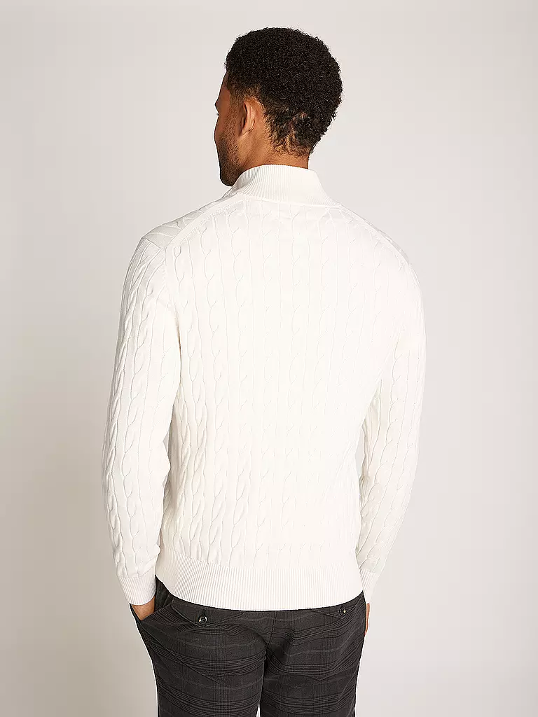 TOMMY HILFIGER | Troyer Pullover | grau