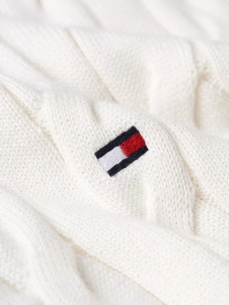 TOMMY HILFIGER | Troyer Pullover | grau