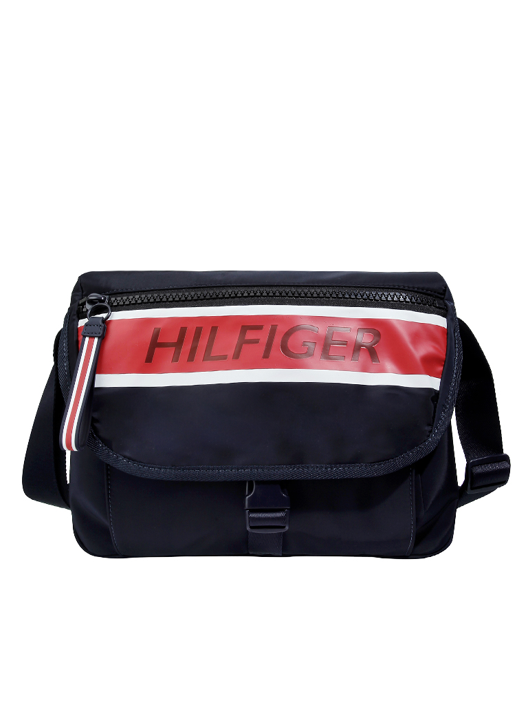 TOMMY HILFIGER | Umhängetasche  | blau