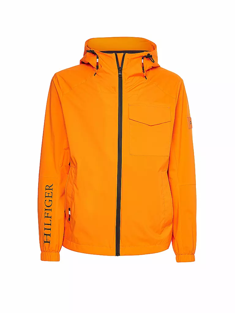 TOMMY HILFIGER | Windbreaker Tech Hooded  | orange