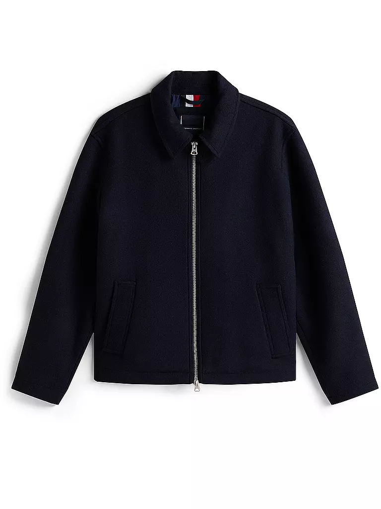 TOMMY HILFIGER | Wolljacke  | blau
