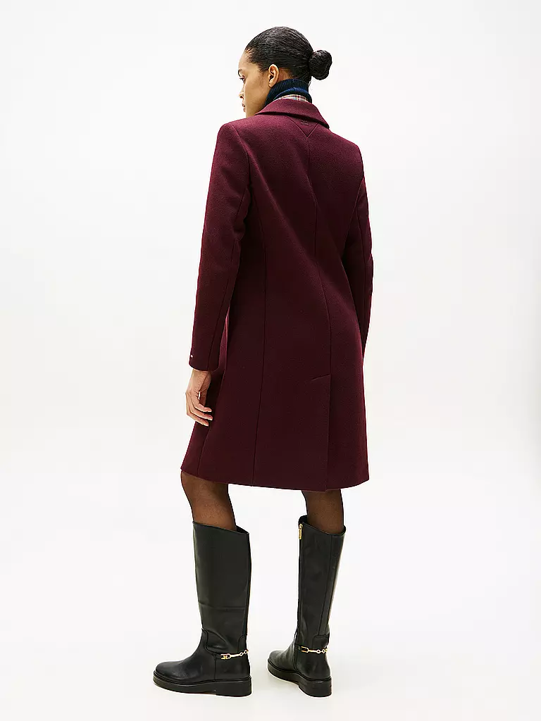 TOMMY HILFIGER | Wollmantel | dunkelblau