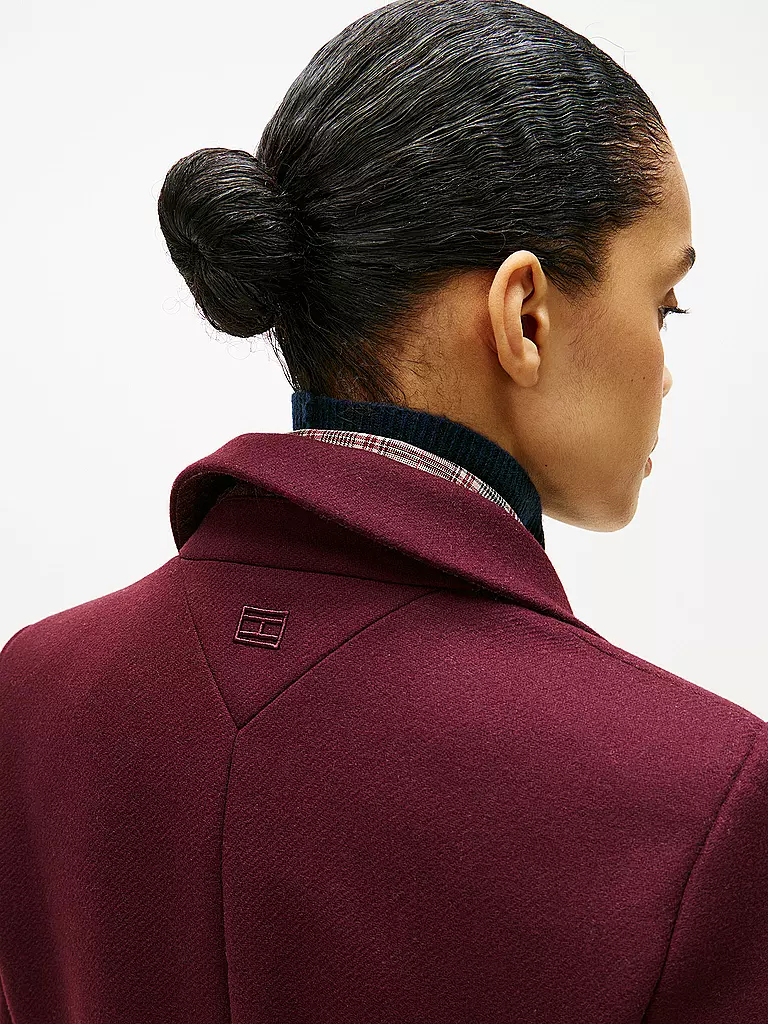 TOMMY HILFIGER | Wollmantel | dunkelblau