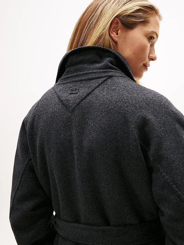 TOMMY HILFIGER | Wollmantel | grau