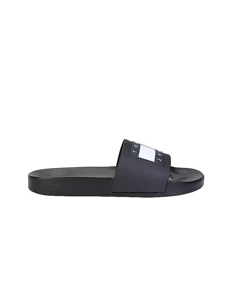 TOMMY JEANS | Badeschuhe - Slides | schwarz