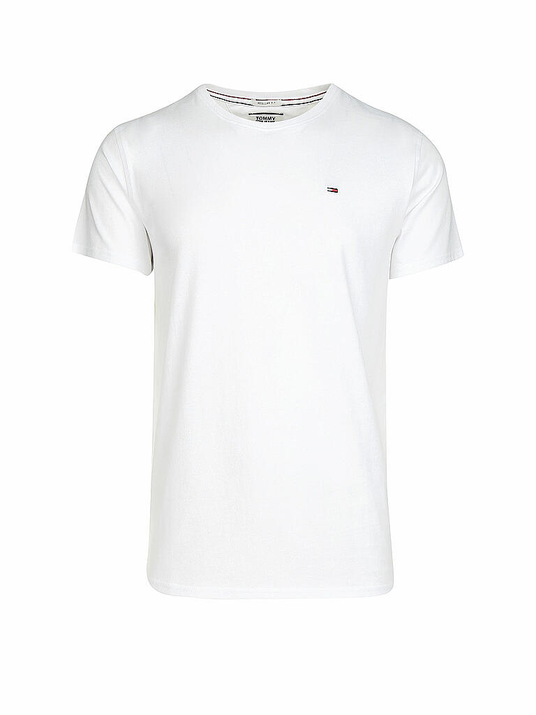 TOMMY JEANS | Basic T-Shirt | weiß