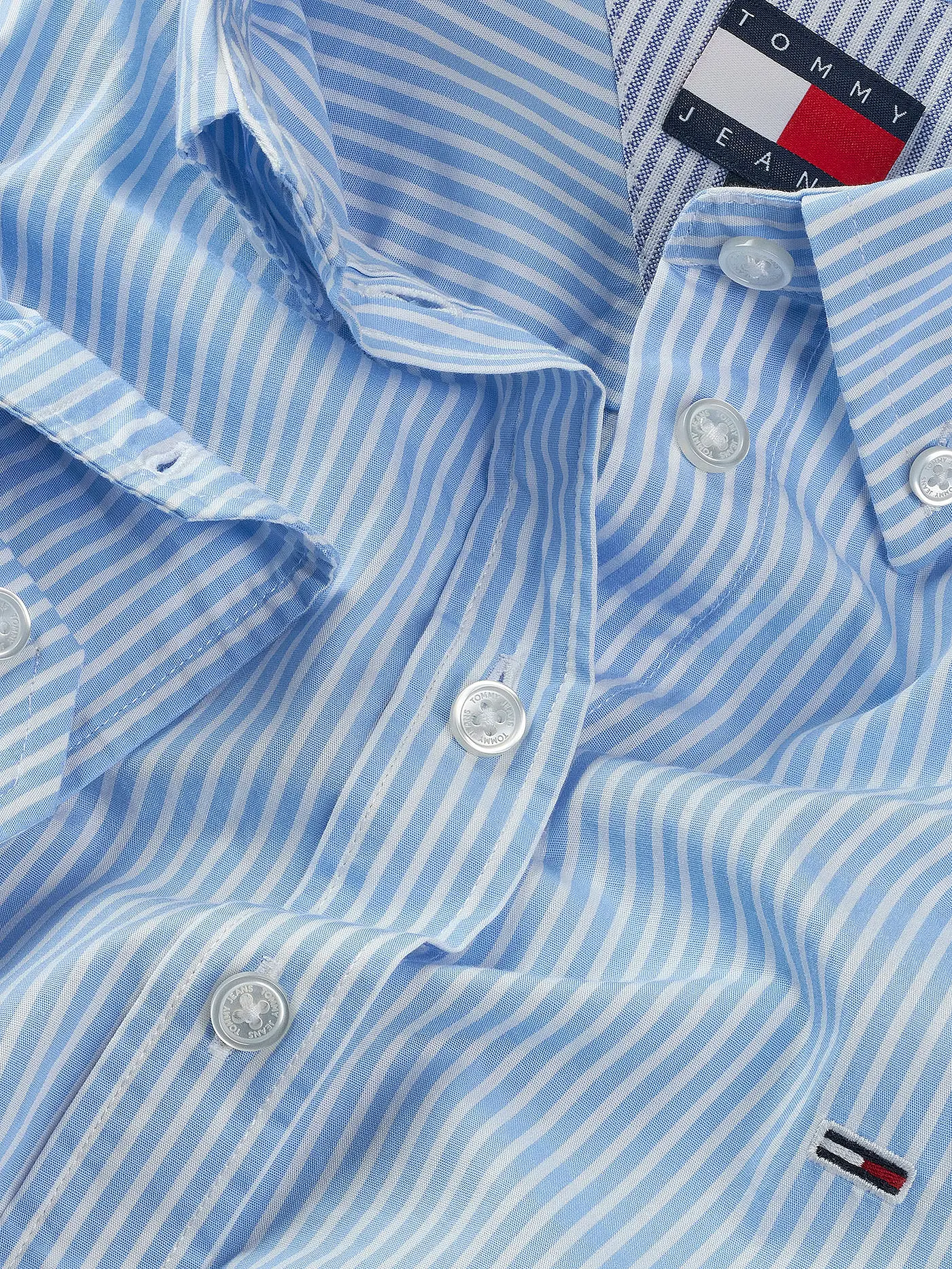 TOMMY JEANS | Bluse | hellblau