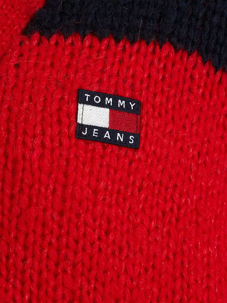 TOMMY JEANS | Cardigan | rot