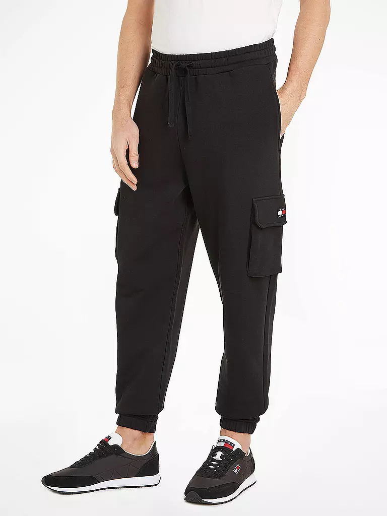 TOMMY JEANS | Cargohose | schwarz