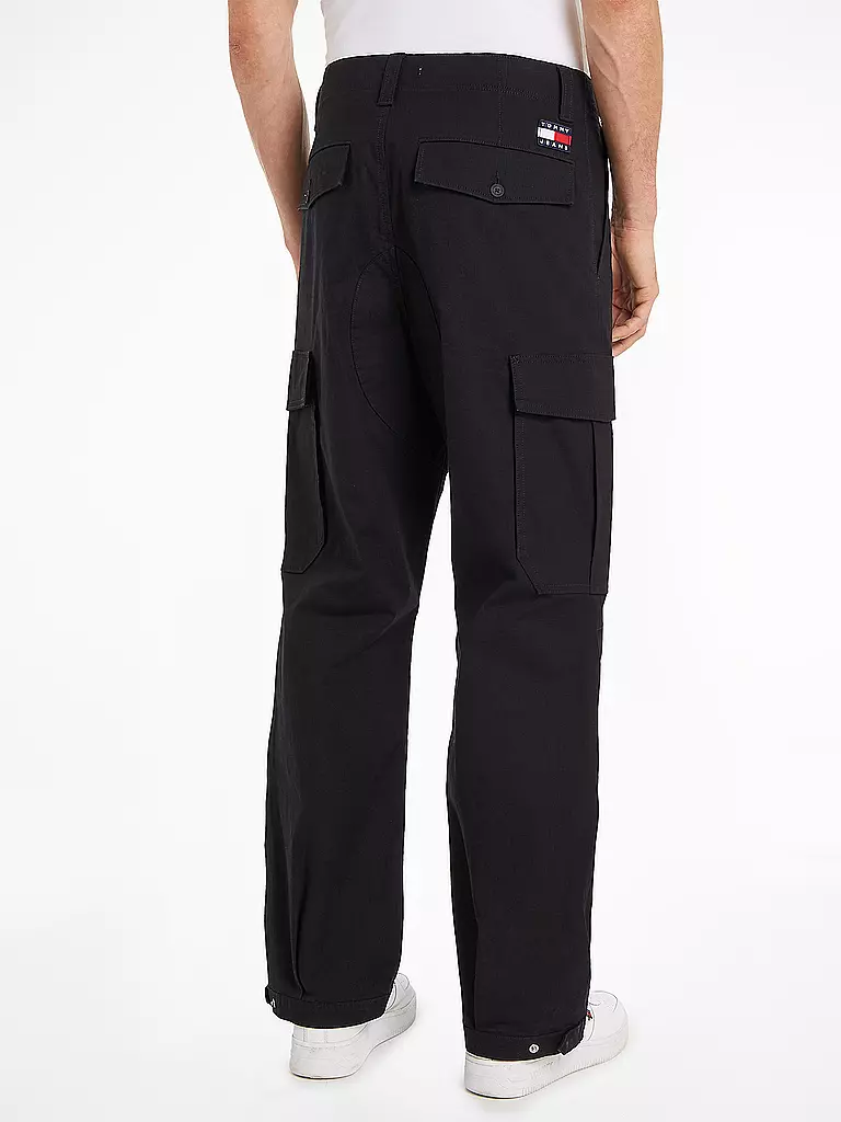 TOMMY JEANS | Cargohose | schwarz