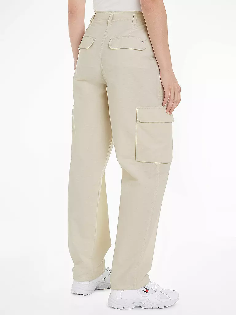 TOMMY JEANS | Cargohose | creme