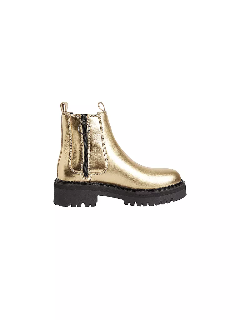 TOMMY JEANS | Chelsea Boots | gold
