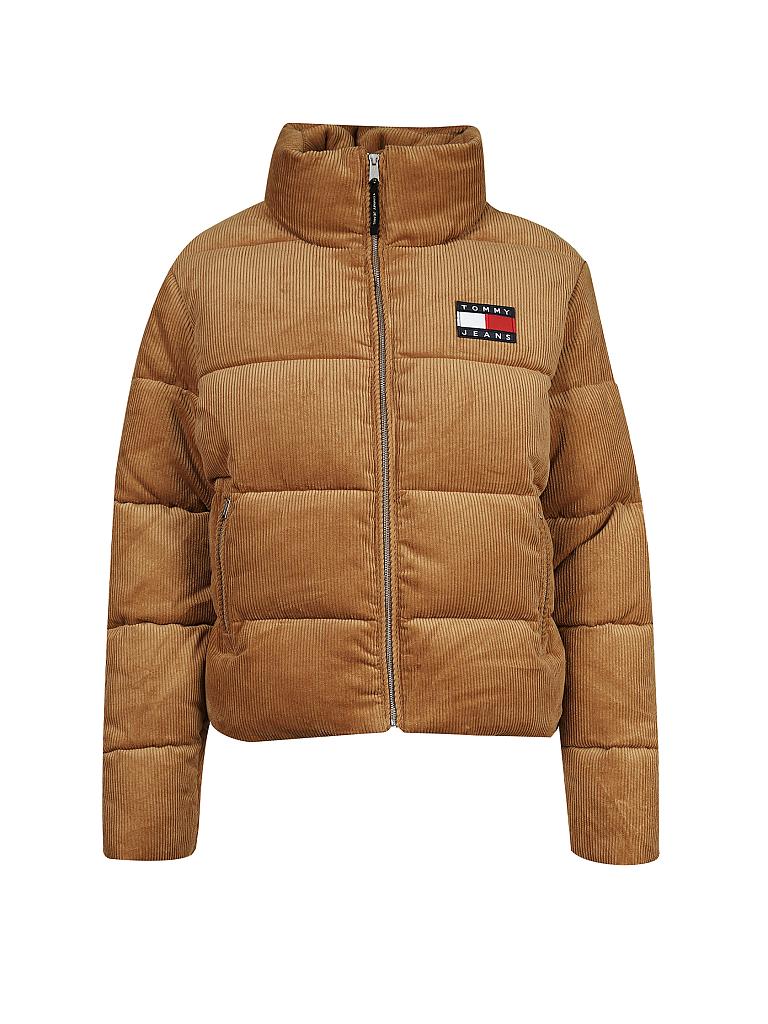 TOMMY JEANS | Cord-Steppjacke | beige