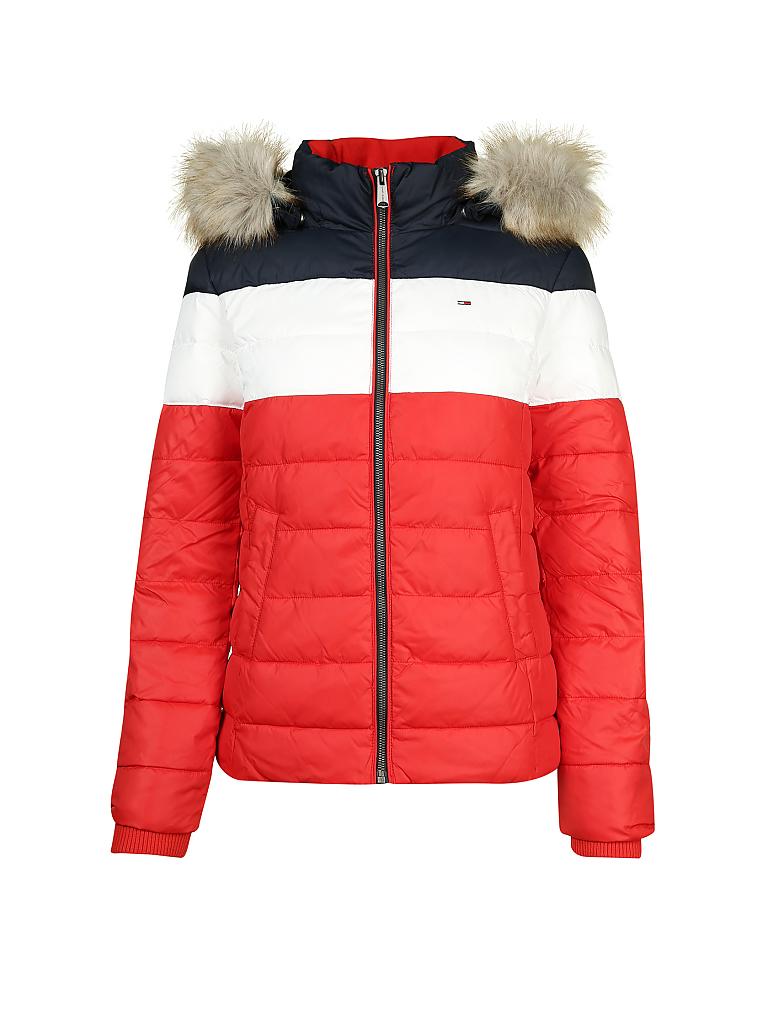 Groza Ponosni Naprave Hilfiger Denim Daunenjacke Damen Rot Cevrevesehirenstitusu Org