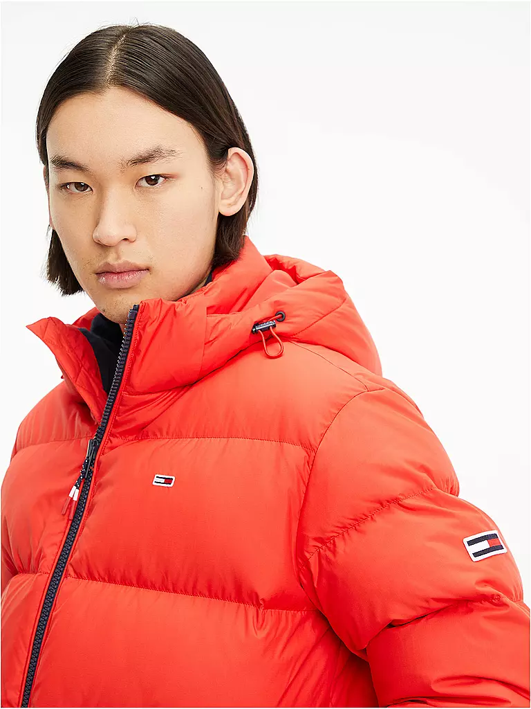 TOMMY JEANS | Daunenjacke ESSENTIAL | rot