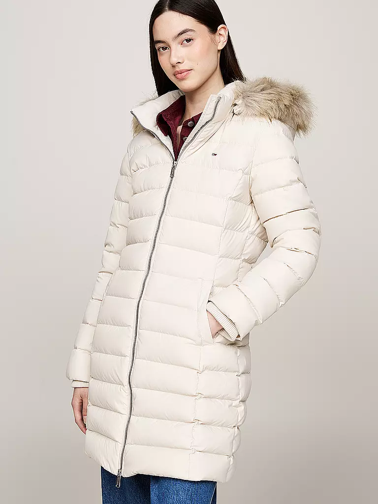TOMMY JEANS | Daunenmantel  | creme