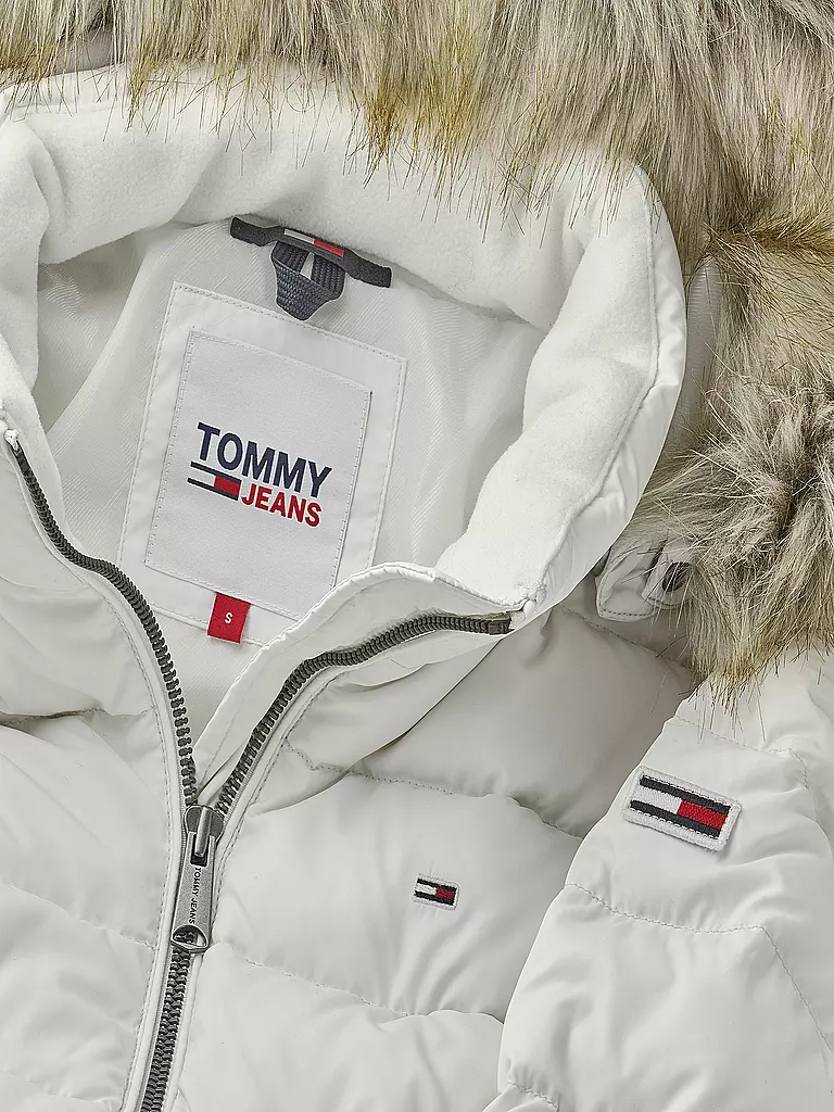 TOMMY JEANS | Daunenmantel | creme