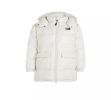 TOMMY JEANS Daunensteppmantel